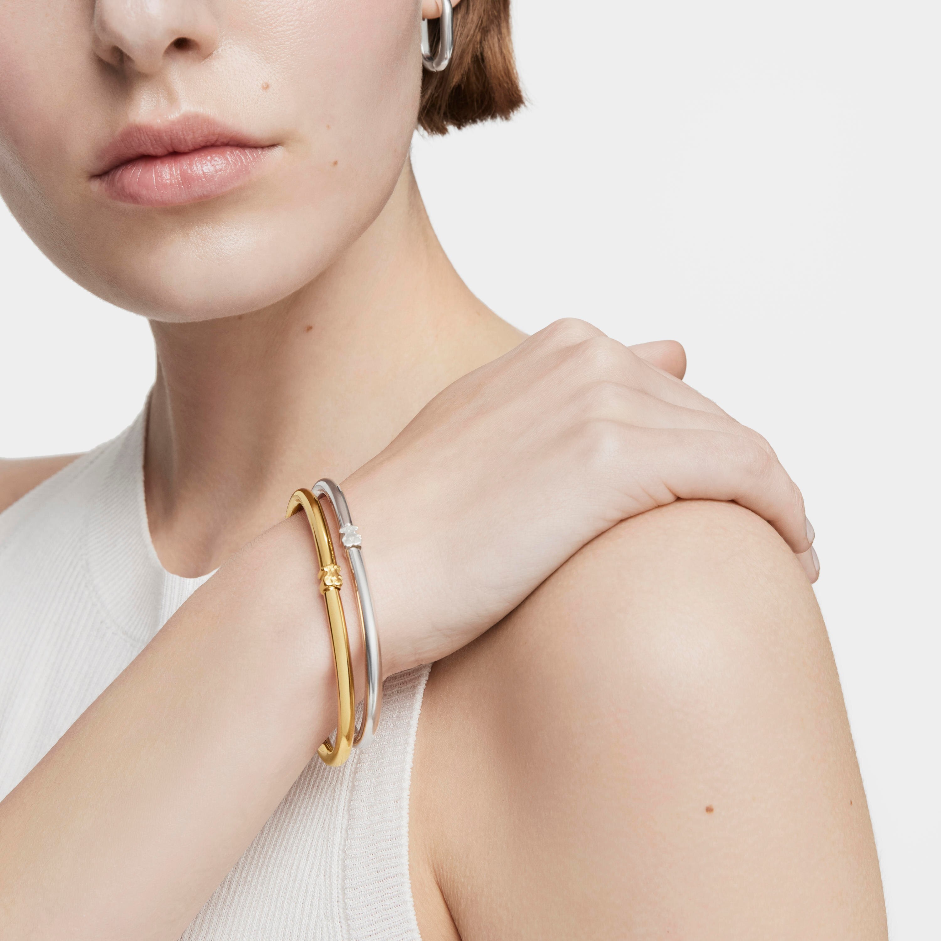 Rose 18K gold vermeil Warm Bracelet