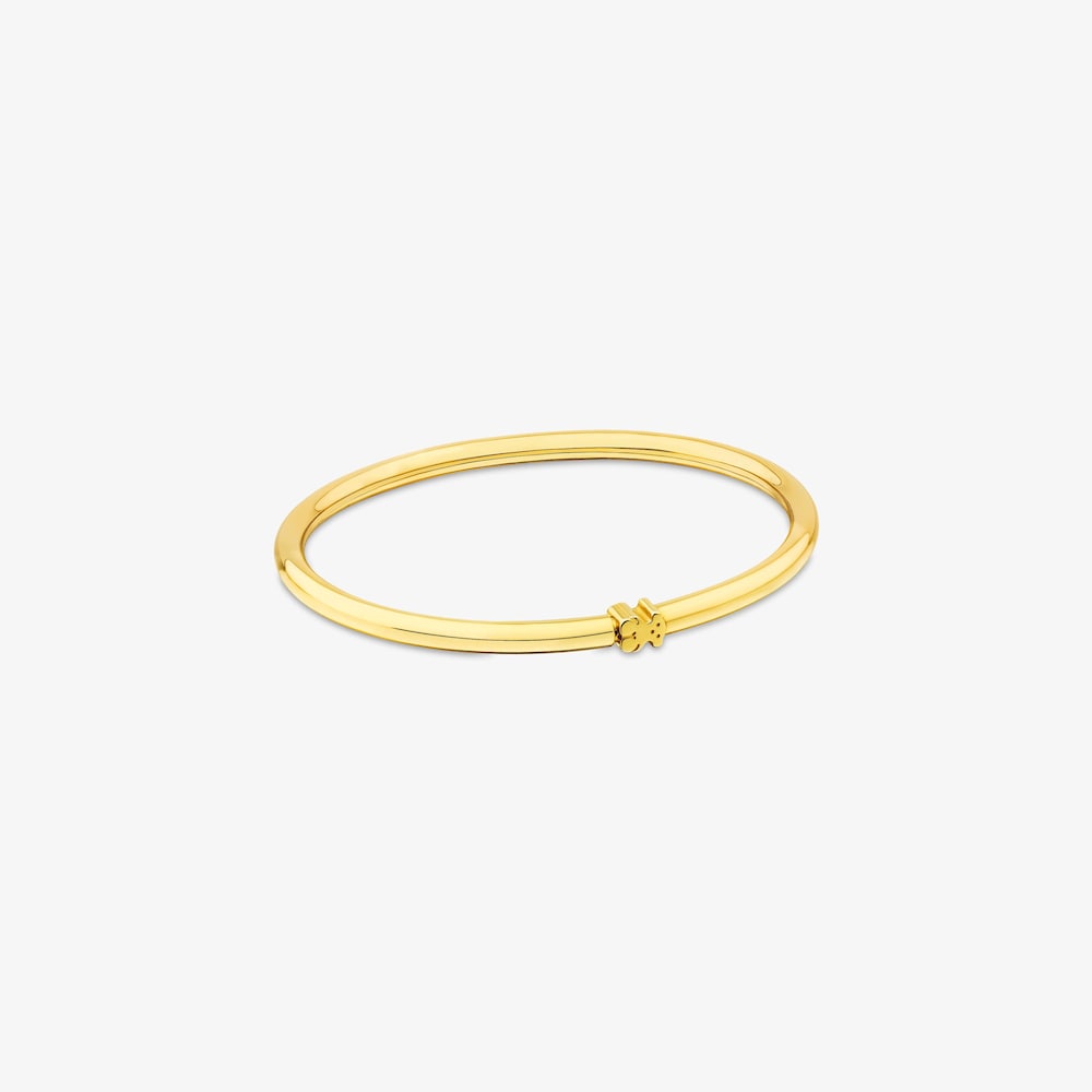 Pulsera Warm con ba&ntilde;o de oro 18 kt sobre plata
