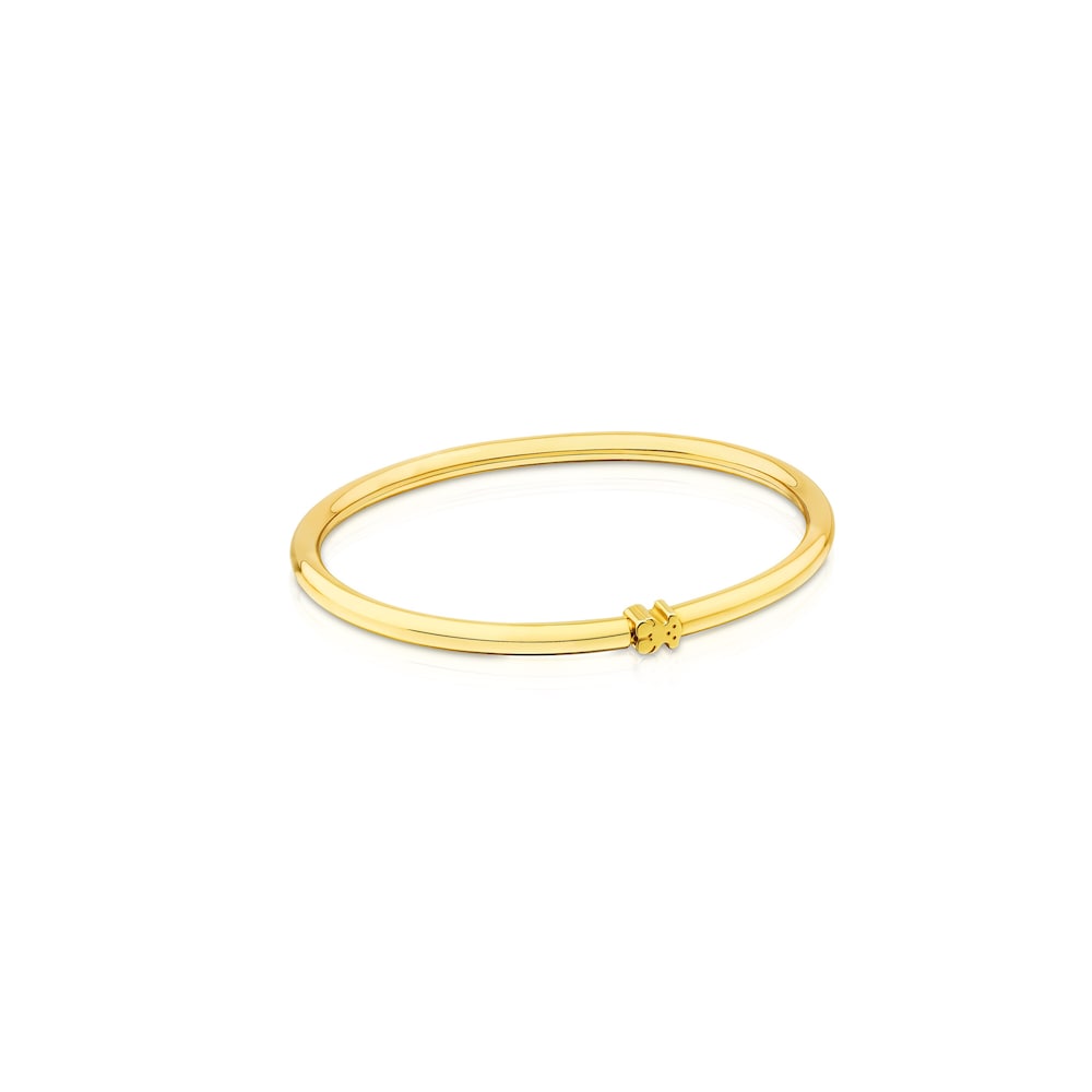 Vermeil Silver TOUS Warm Bracelet 0,6cm