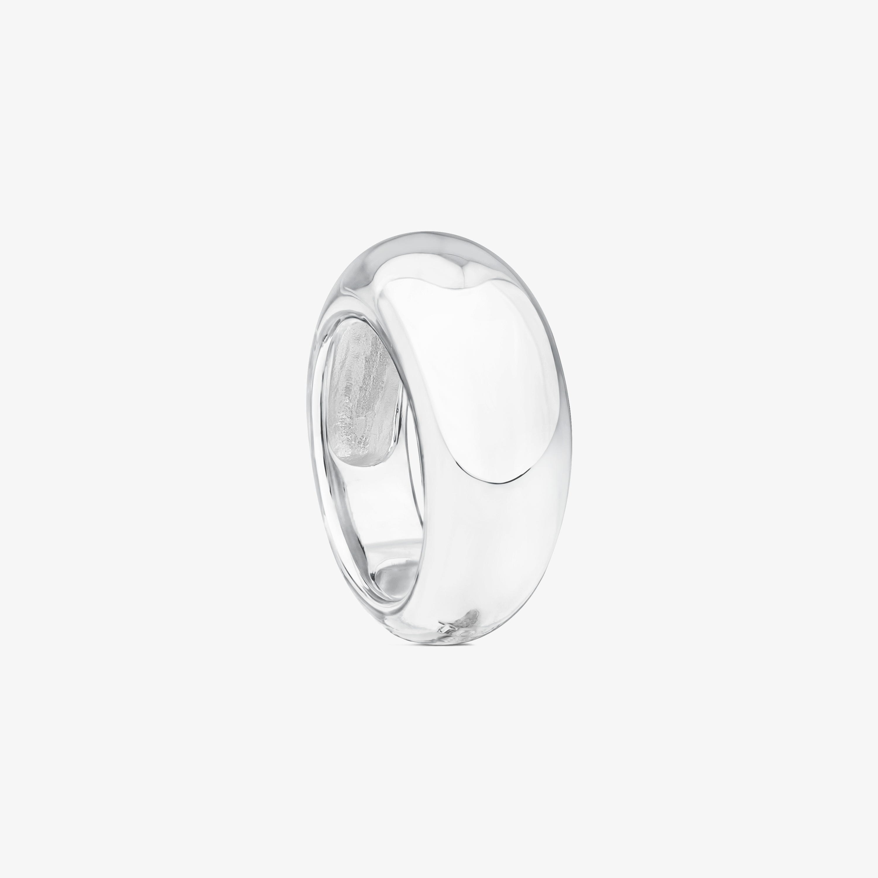 Silver TOUS Warm Ring 1cm