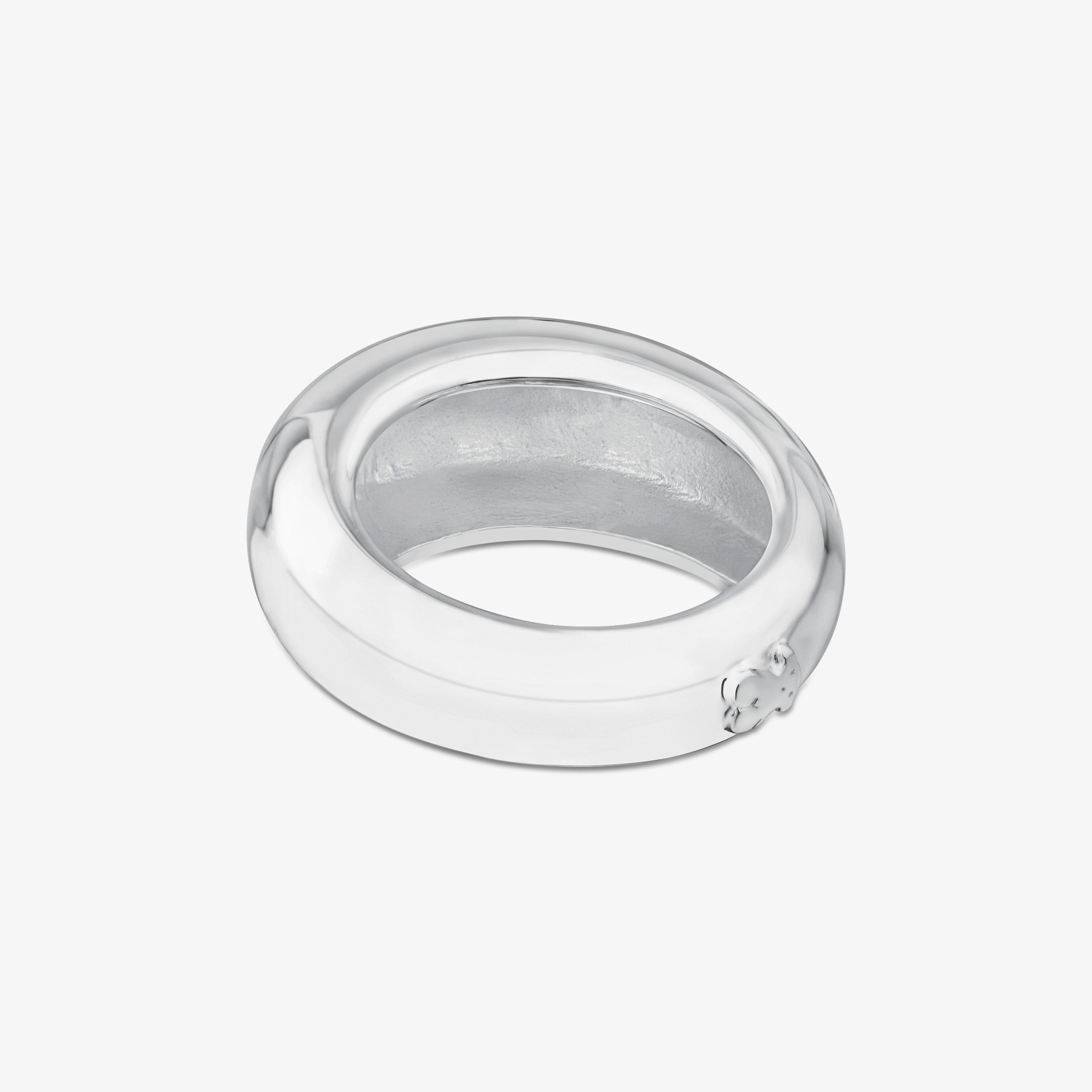 Silver TOUS Warm Ring 1cm