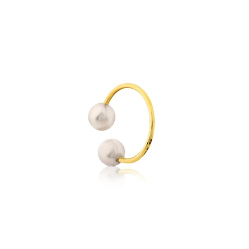 Earcuff Eklat de Oro con Perla