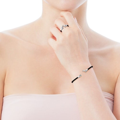 White Gold and Topaz Eklat Set