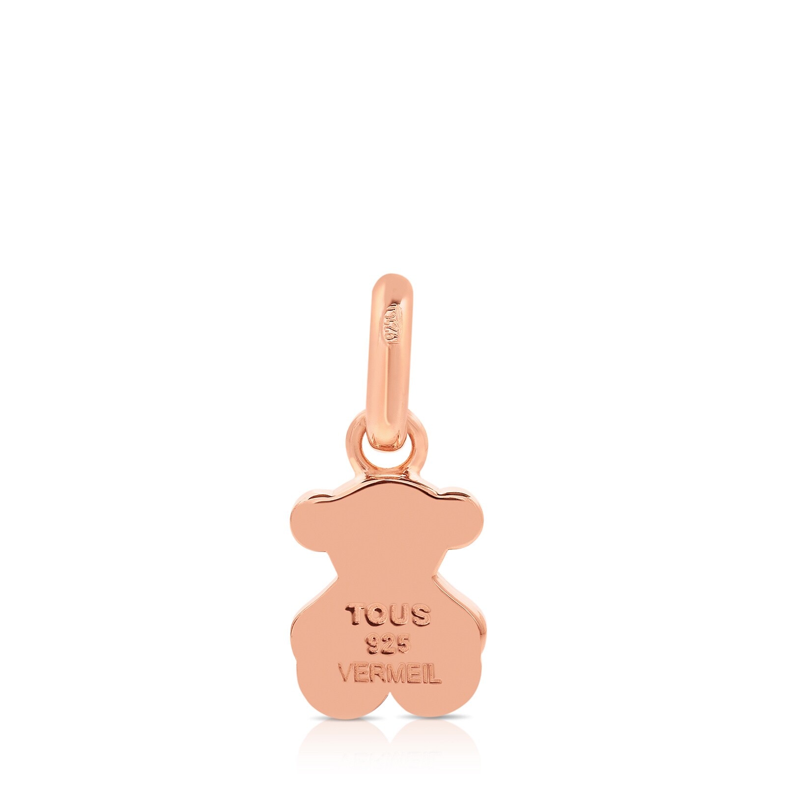 Rose Vermeil Silver Sweet Dolls Pendant