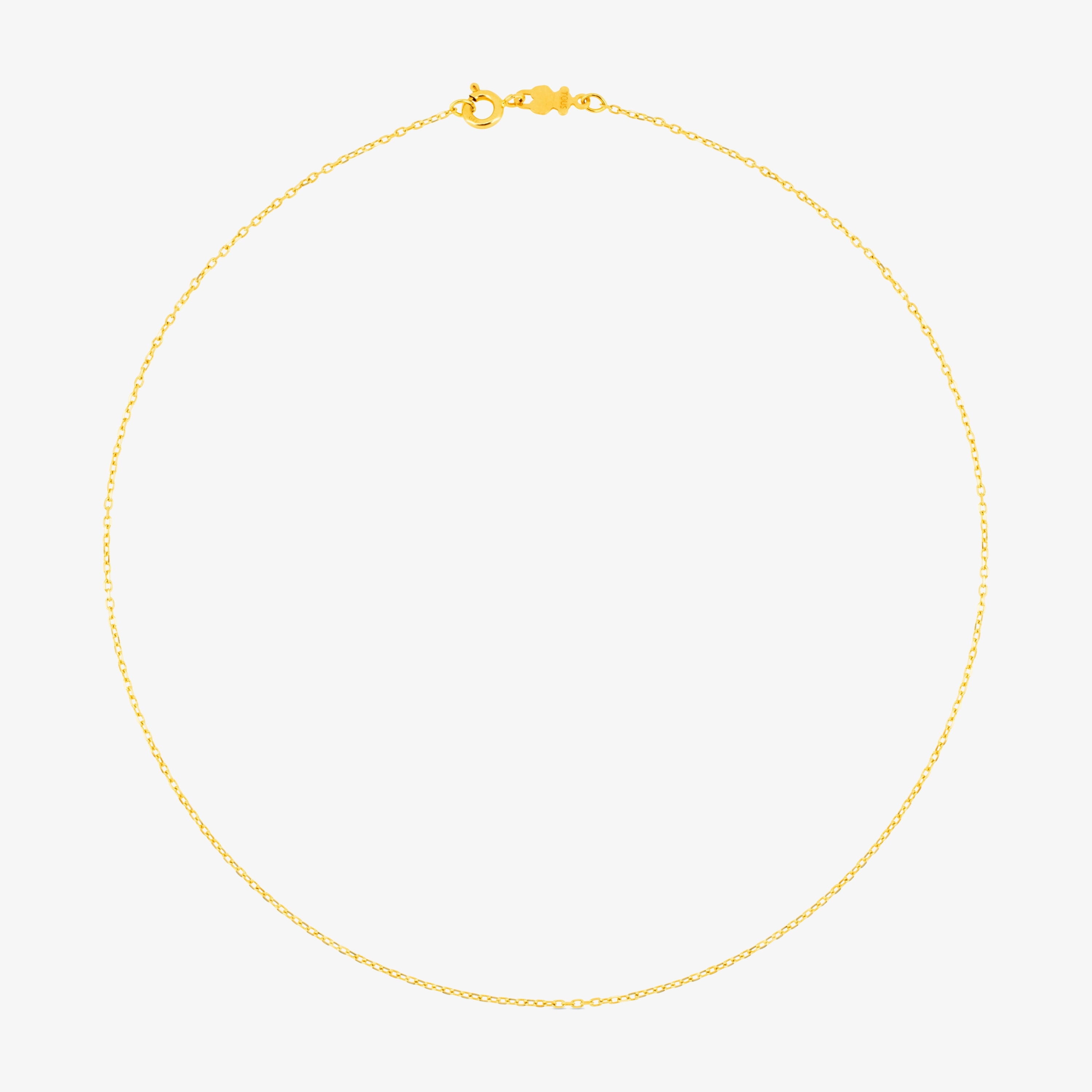40 cm 18K solid gold TOUS Chain Choker.