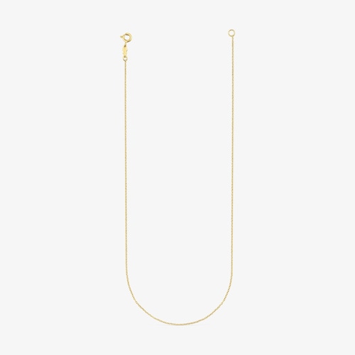 Gargantilha TOUS Chain em Ouro com argolas pequenas, 40&nbsp;cm.