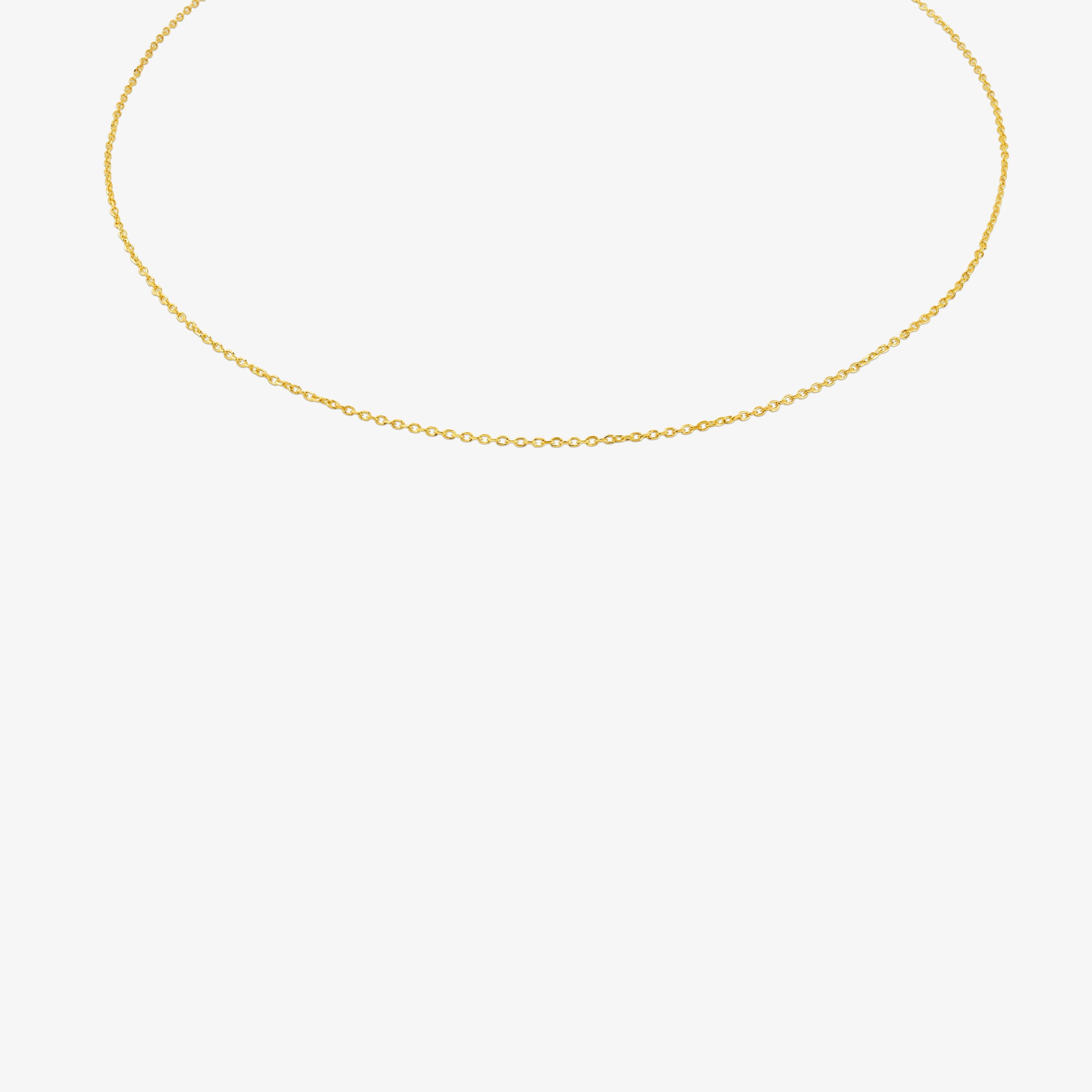 40 cm 18K solid gold TOUS Chain Choker with small rings.