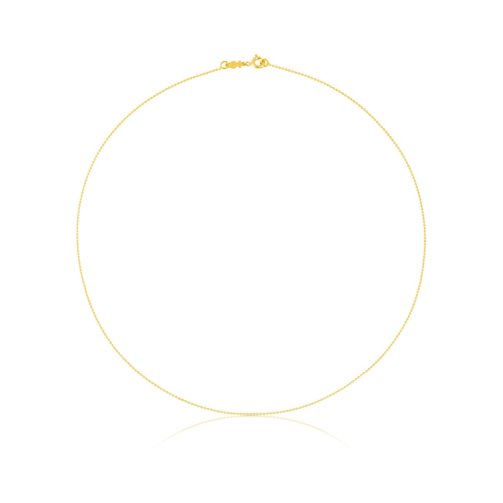 Cadena TOUS Chain de oro con bolas, 40cm.