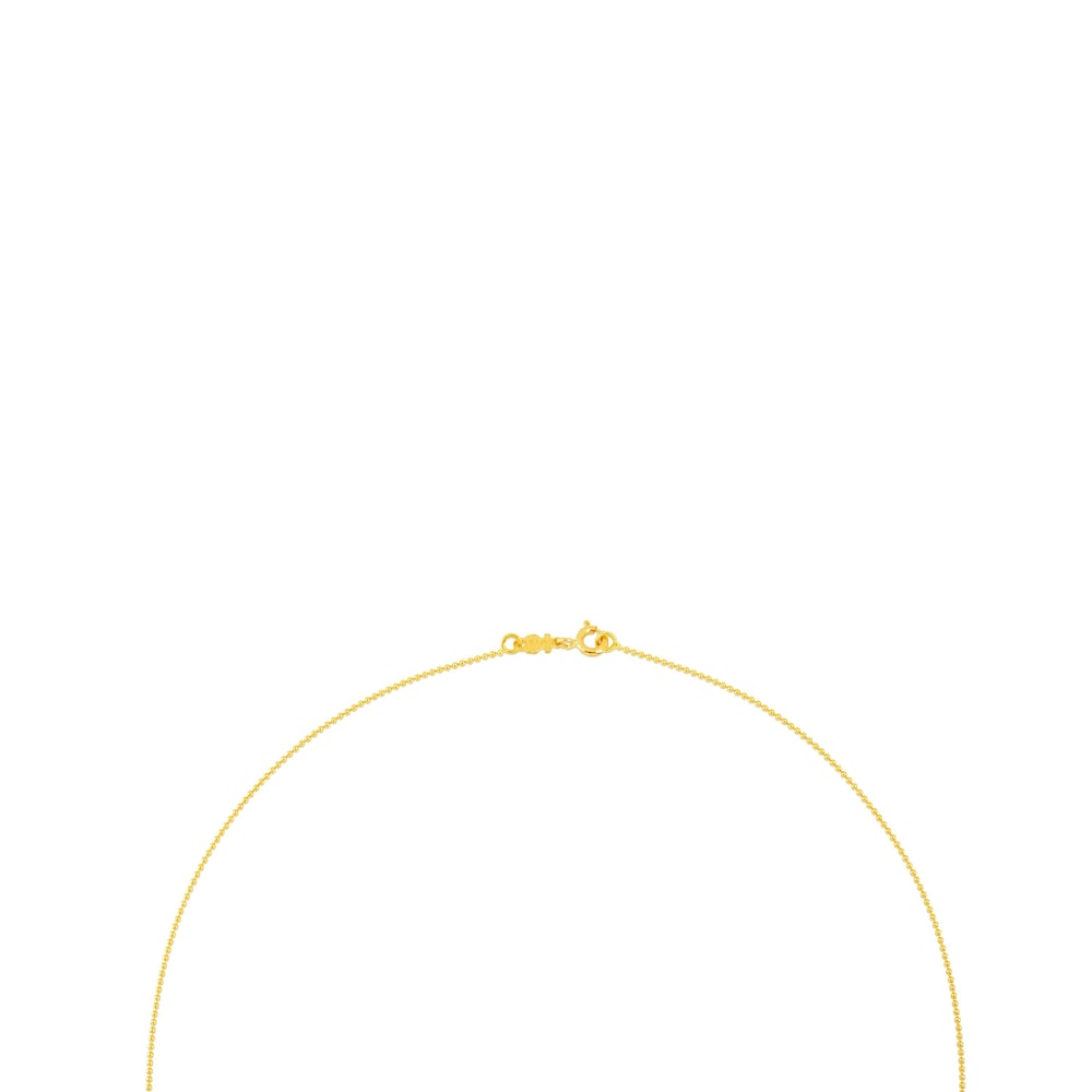 Cadena TOUS Chain de oro con bolas, 40cm.