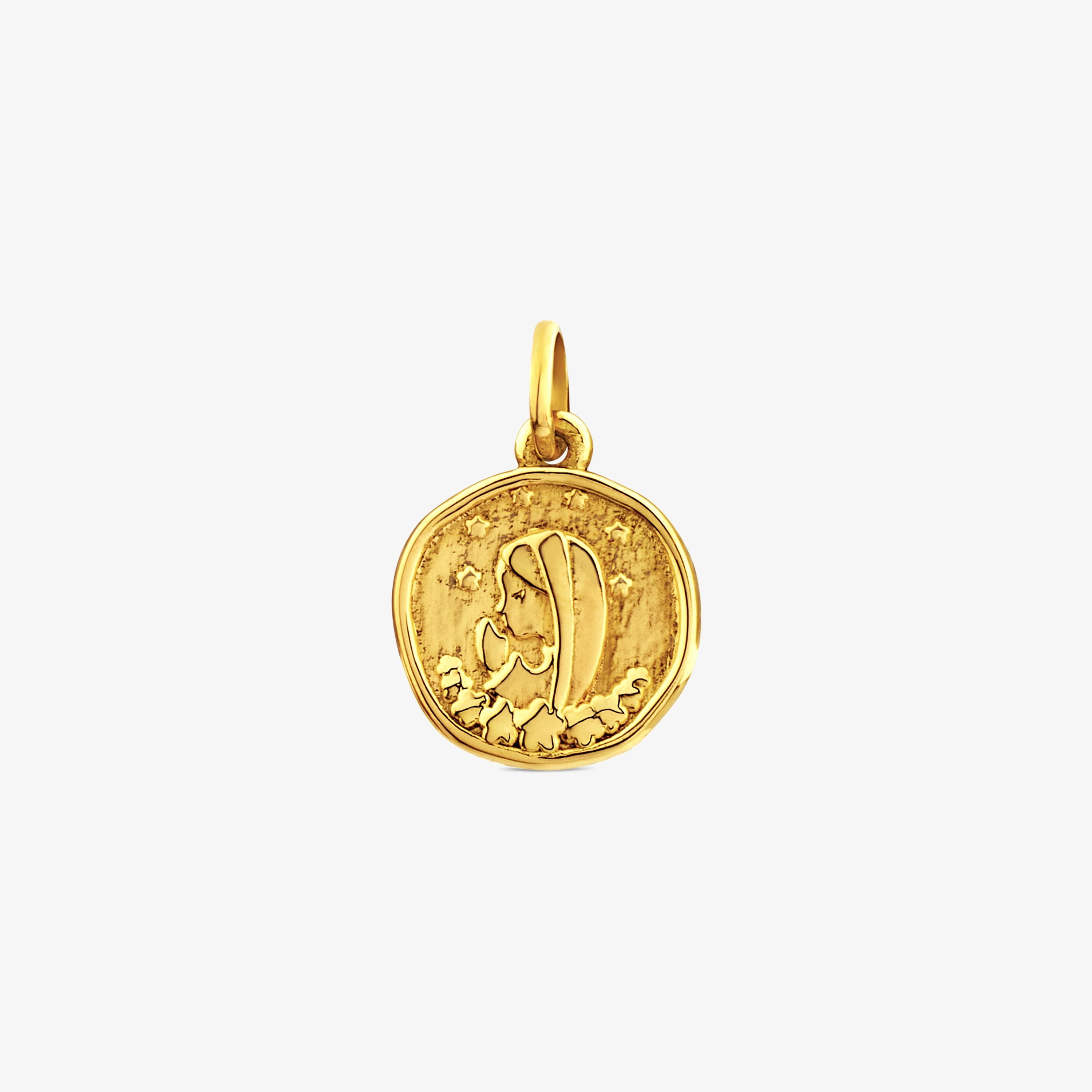 18K solid gold Devocion Pendant