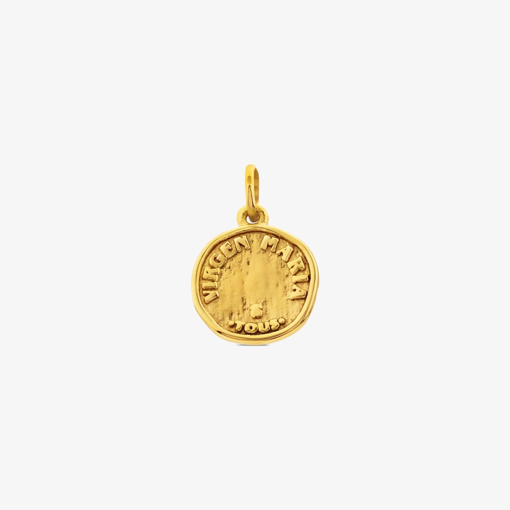 18K solid gold Devocion Pendant