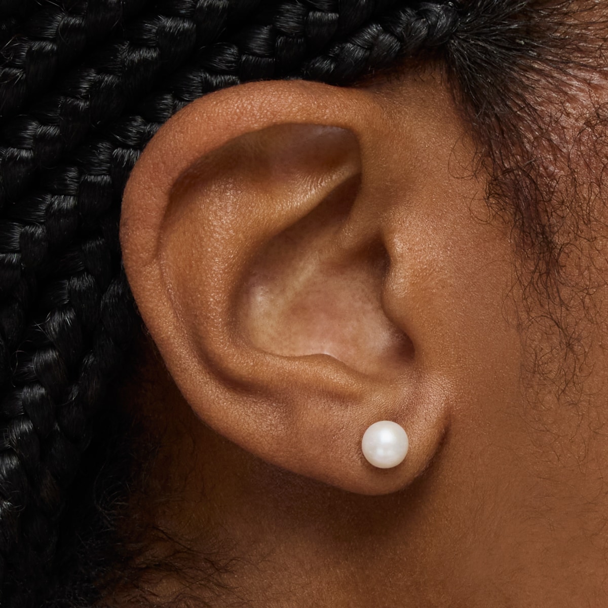 Gold TOUS Pearl Earrings with Pearl