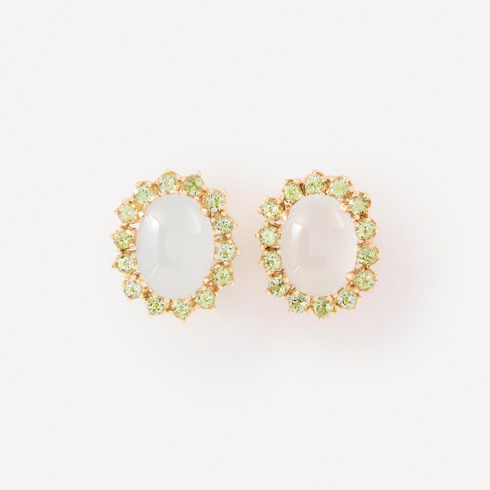 Aretes de oro con aguamarina y peridoto TOUS ATELIER UNIQUE PIECES