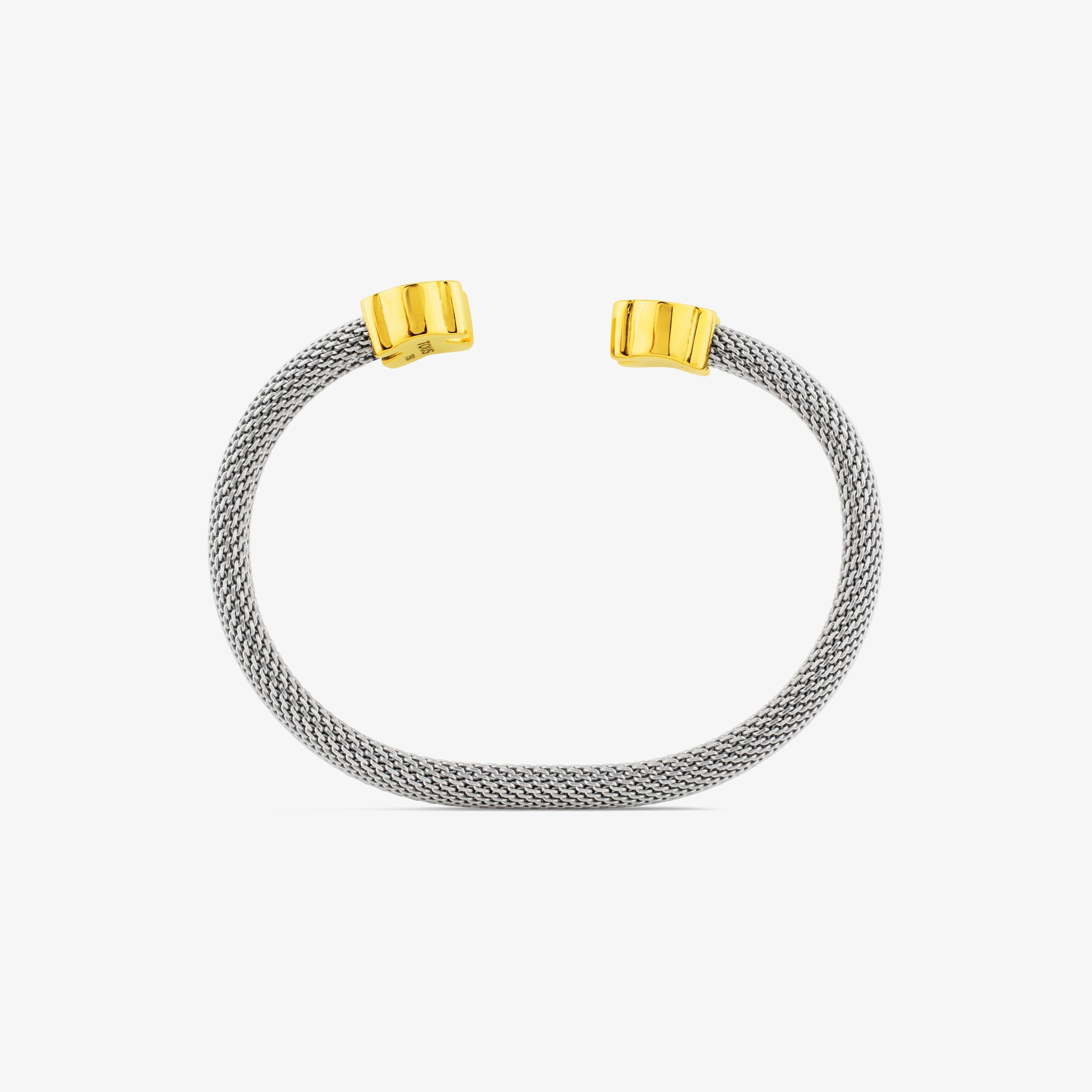 18K solid gold and Steel Sweet Dolls Bracelet | TOUS