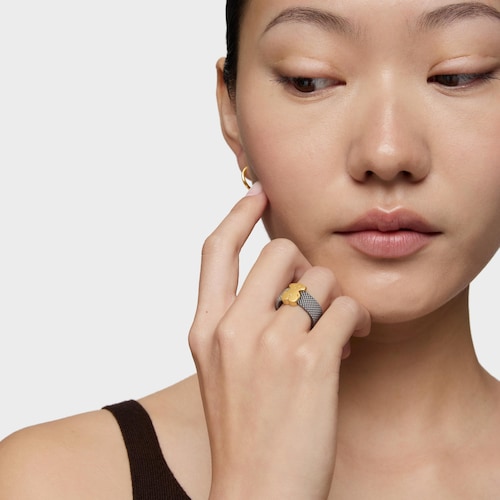 Steel Sweet Dolls Ring 