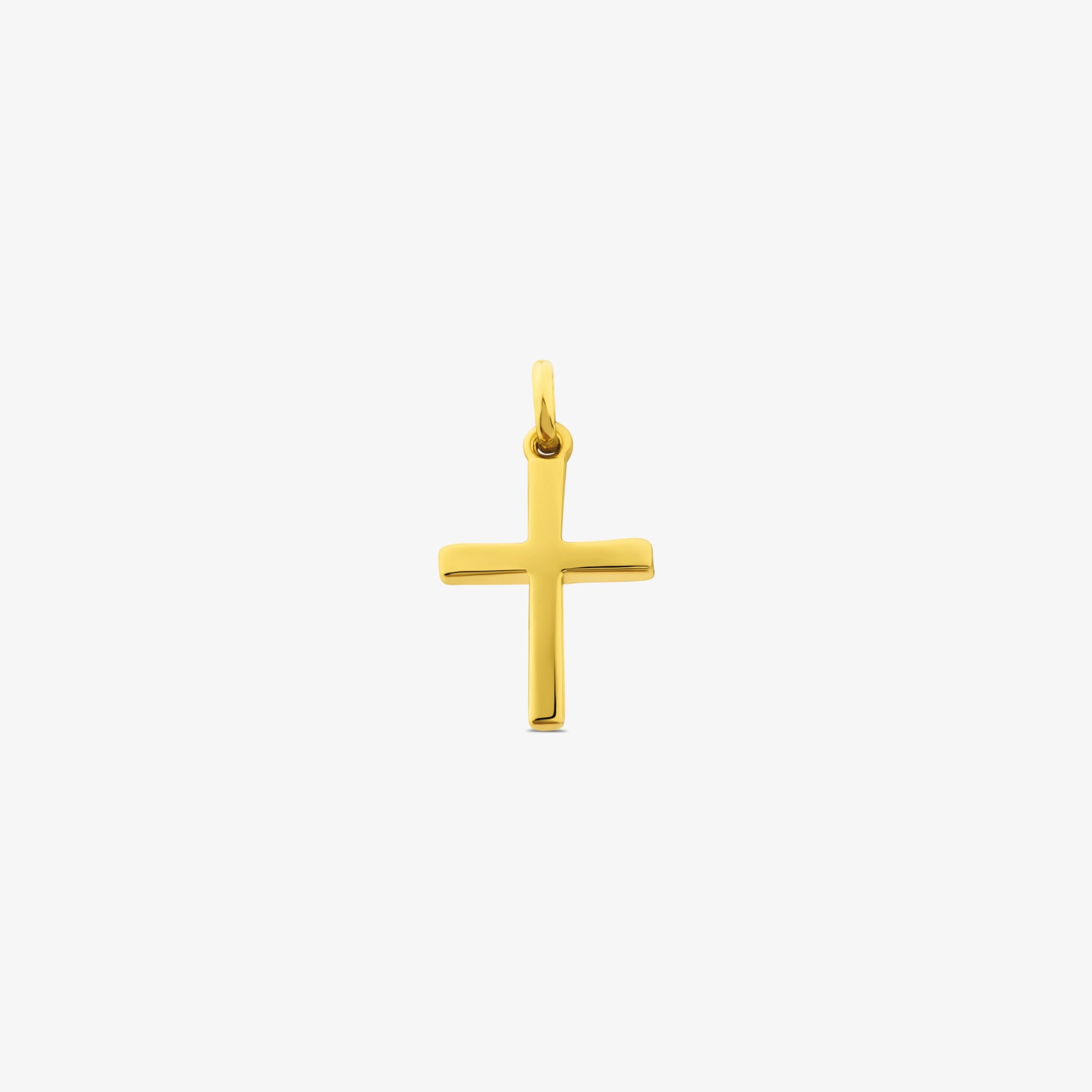 18K solid gold TOUS Cruz Pendant
