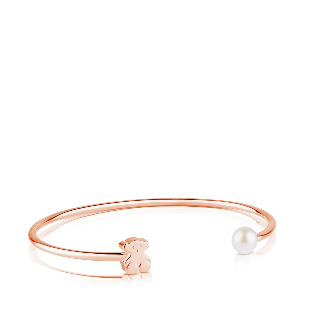 Tous - Pulsera Con Baño De Oro Rosa 18 Kt Sobre Plata Y Perla Cultivada Sweet Dolls - Rosa