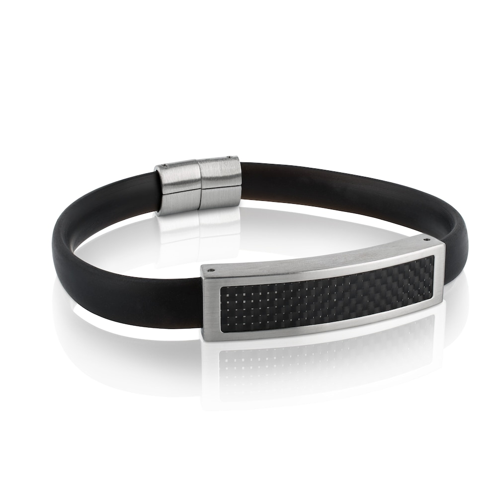 Stainless Steel TOUS Man Bracelet with carbon filter image number 0