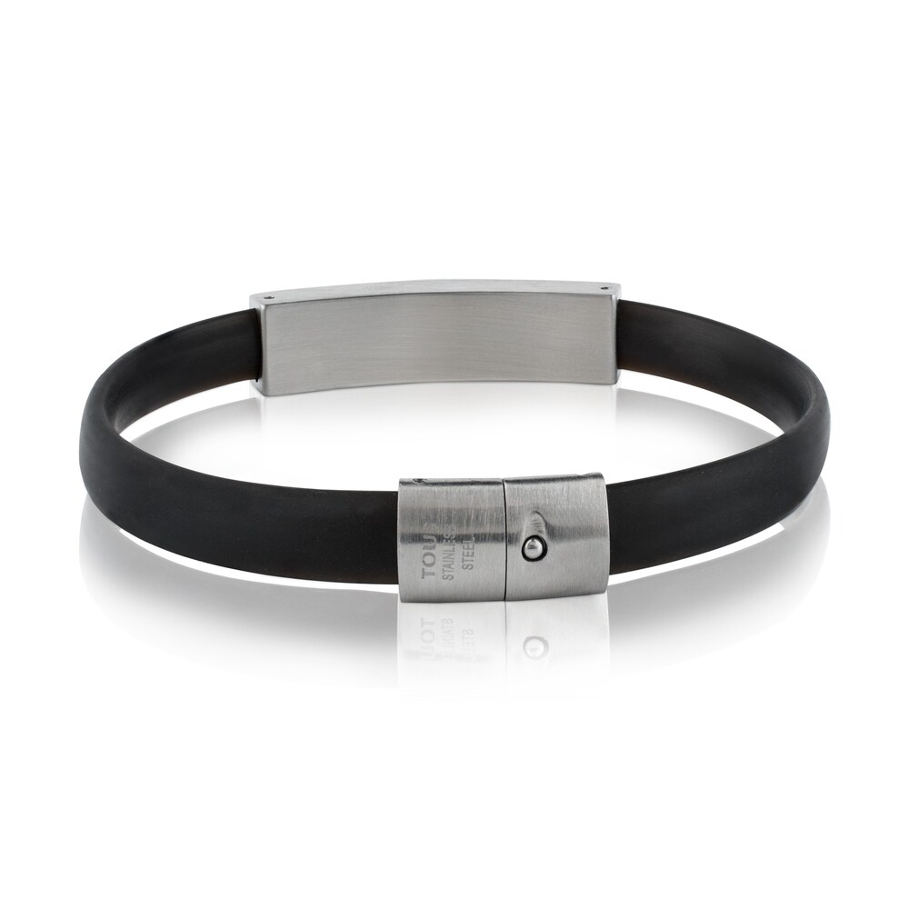 Stainless Steel TOUS Man Bracelet with carbon filter image number 1
