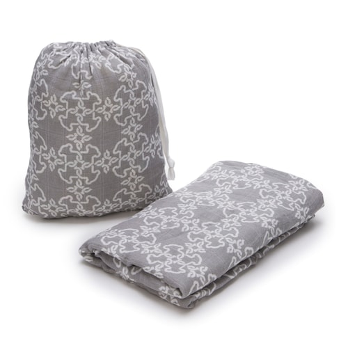 Muse muslin blanket with gauze cover in grey image number 0