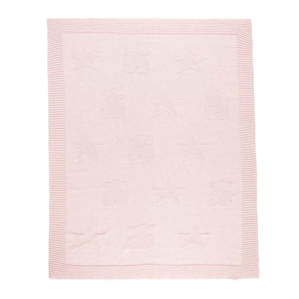 Manta estrellas y osos Nilo Rosa