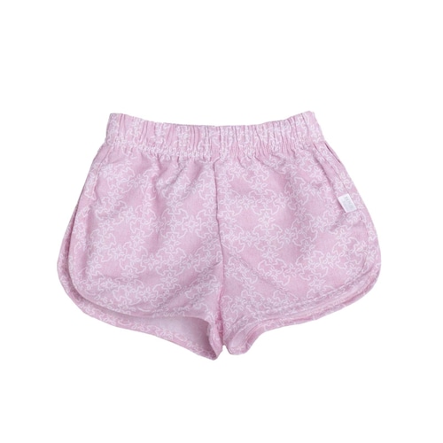 Short de praia Swim Mosaico Rosa