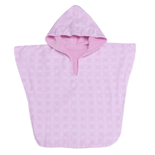 Poncho de praia Swim Mosaico Rosa