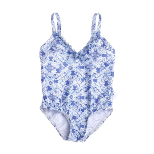 Fato de banho triângulo Tie Dye Único