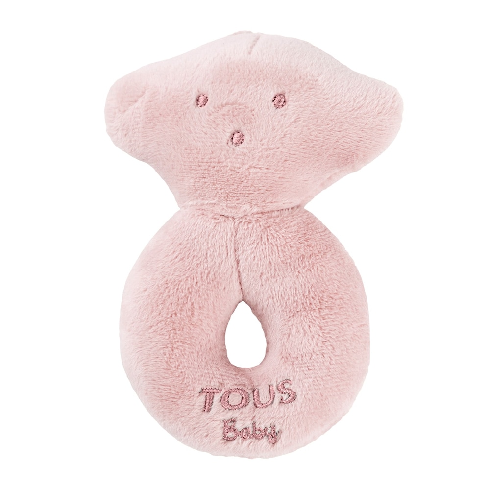 Pink TOUS Bear rattle