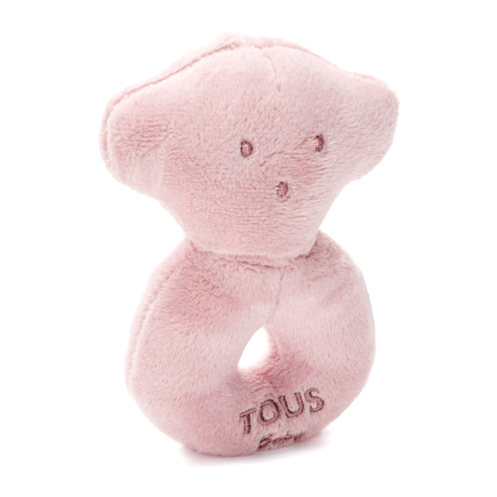 Pink TOUS Bear rattle