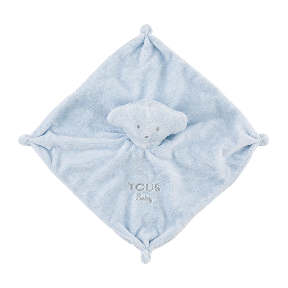 Schmusetuch B&auml;r T. Bear Himmelblau