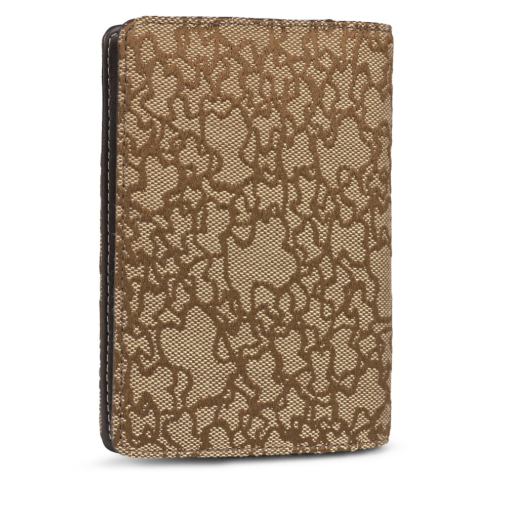 Camelo capa passaporte Kaos Mini Jacquard