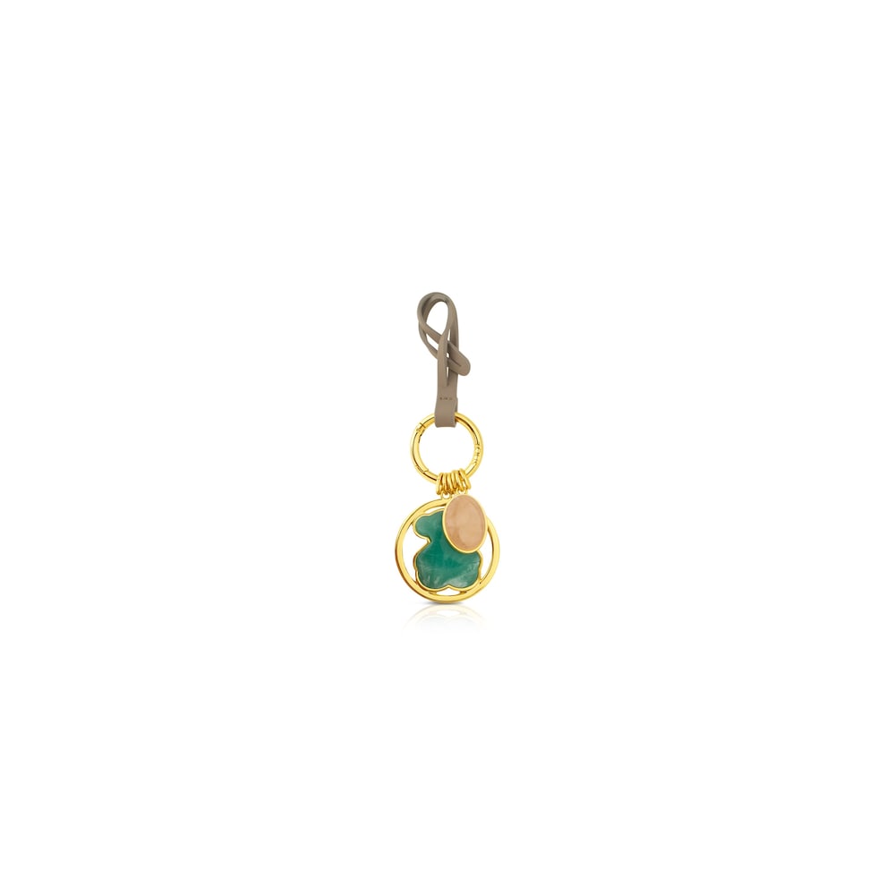 Camille Medallions customizable key ring