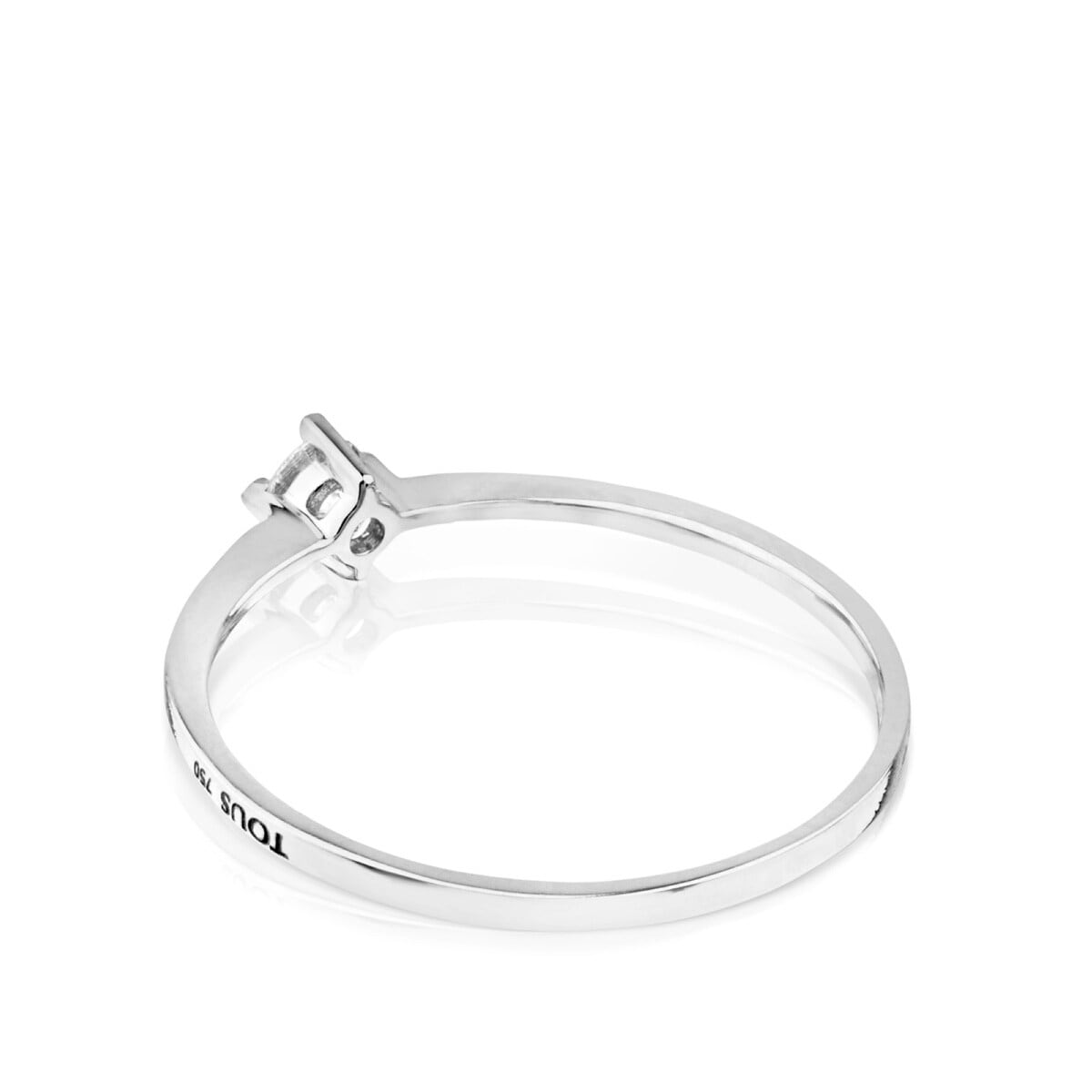 White Gold TOUS Brillants Ring with Diamond