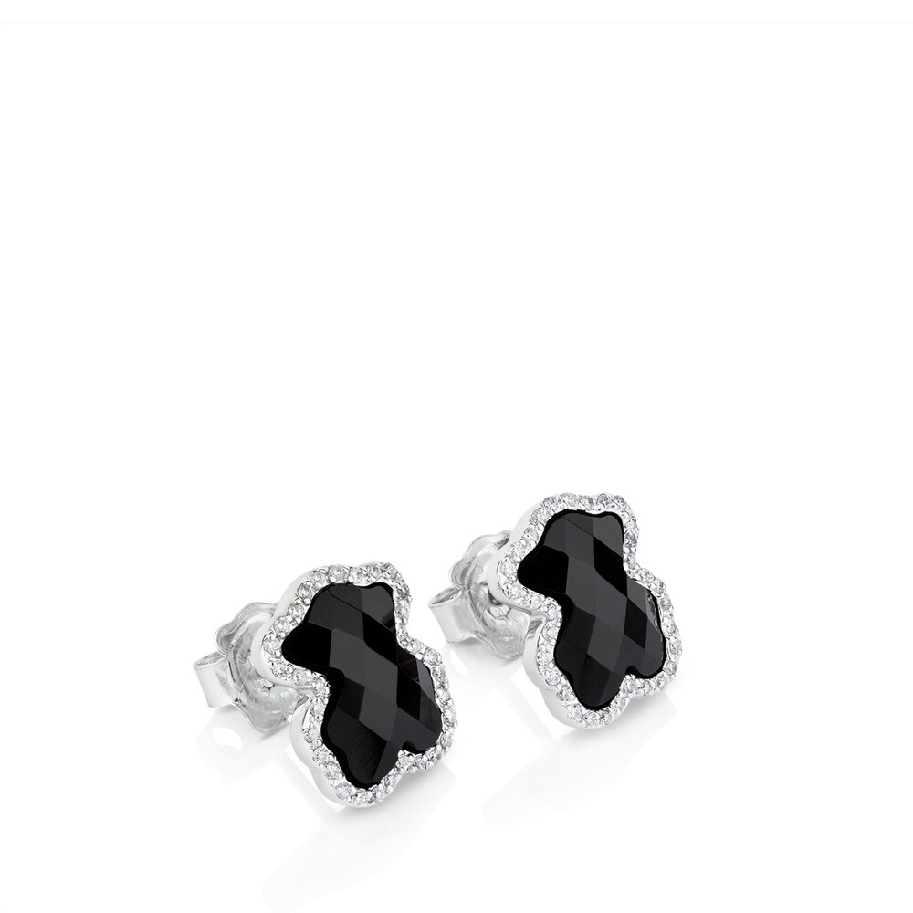 Pendientes de oro blanco con diamantes 0,21ct TOUS Diamonds image number 3
