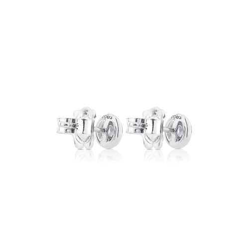 White Gold Les Classiques Earrings with Diamond