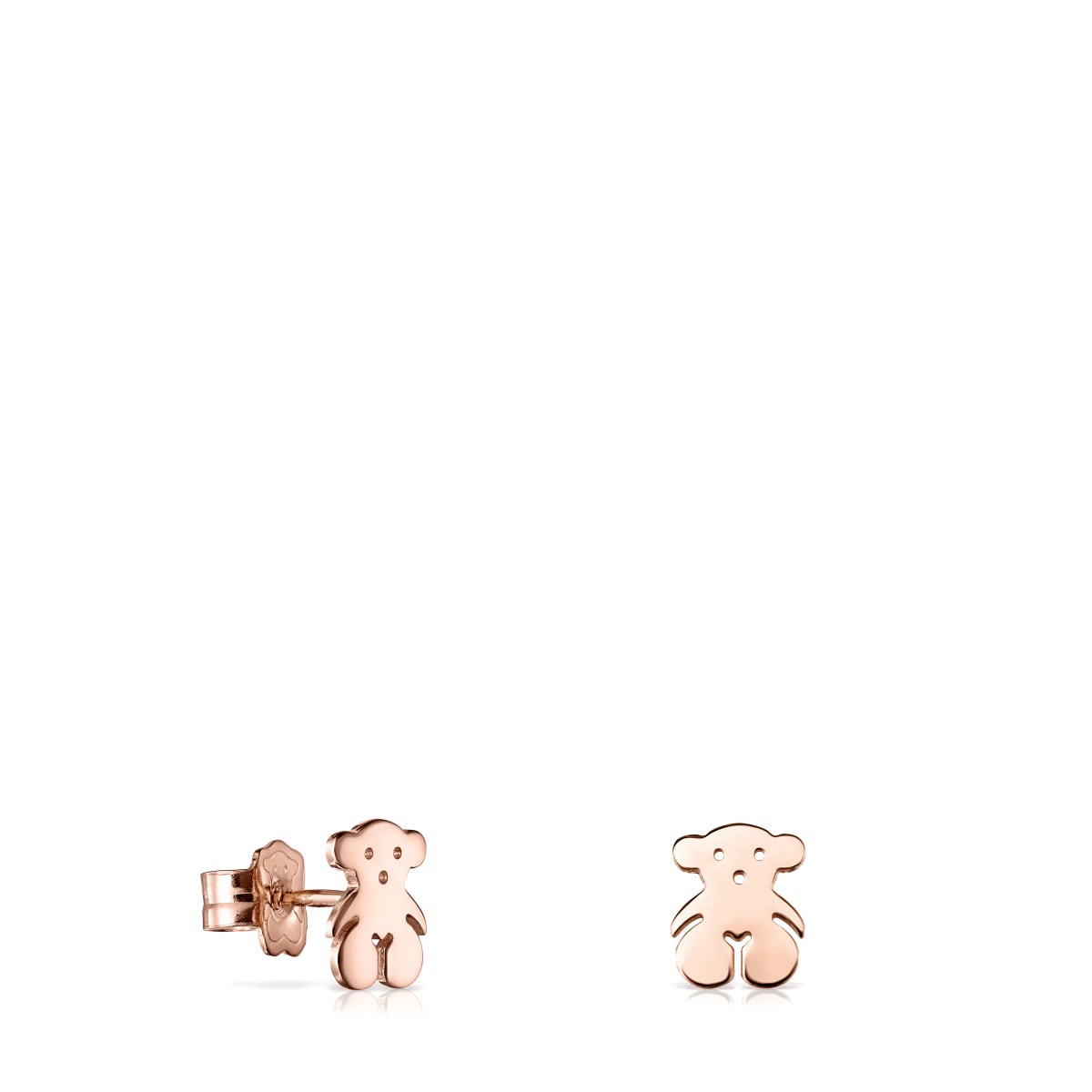 Rose Vermeil Silver Sweet Dolls Earrings