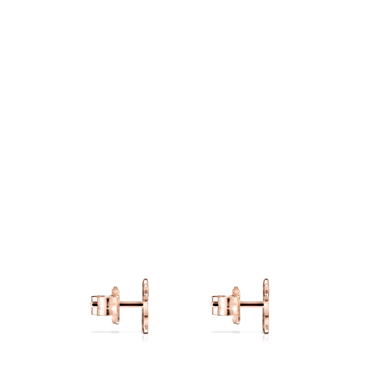 Rose Vermeil Silver Sweet Dolls Earrings