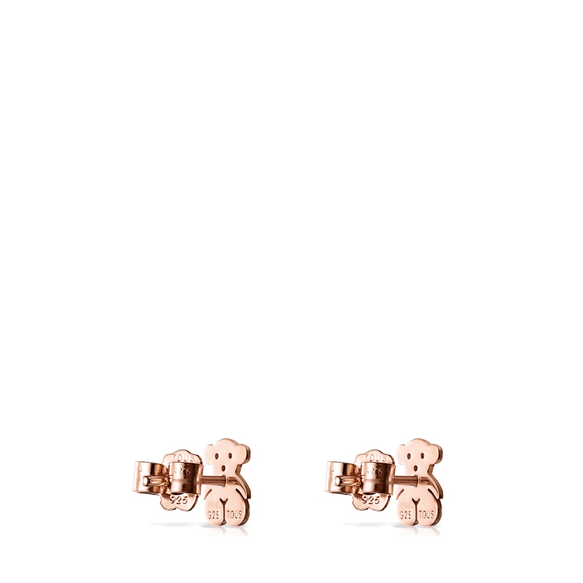 Rose Vermeil Silver Sweet Dolls Earrings