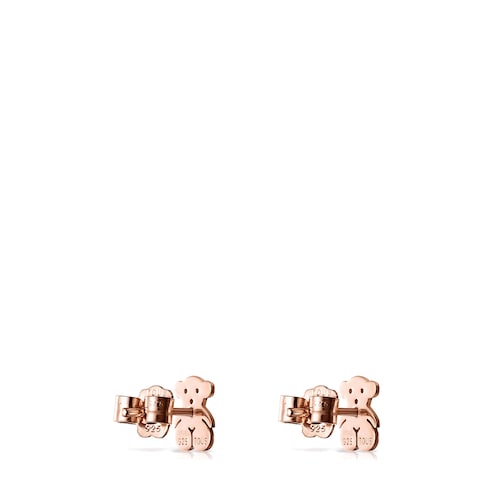 Rose Vermeil Silver Sweet Dolls Earrings