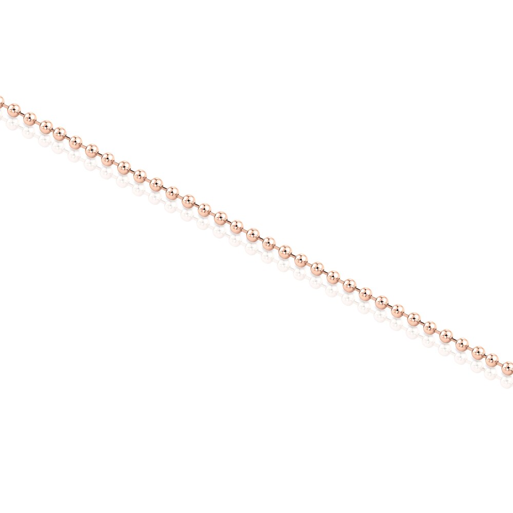 Pulsera TOUS Basics con ba&ntilde;o de oro rosa 18 kt sobre plata