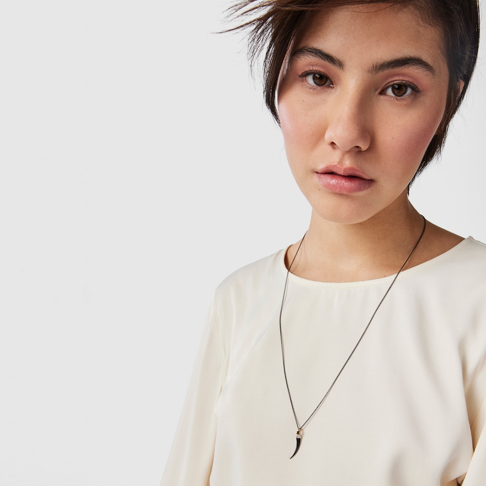 Medium 65&nbsp;cm Silver TOUS Chain Chain.