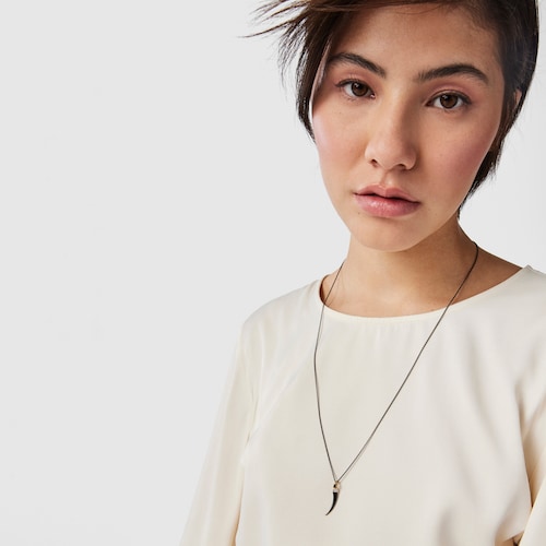Medium 65 cm Silver TOUS Chain Chain