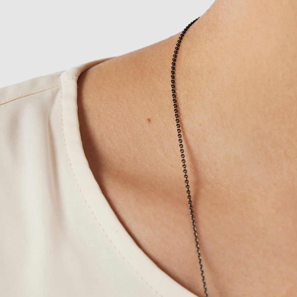 Medium 65&nbsp;cm Silver TOUS Chain Chain.