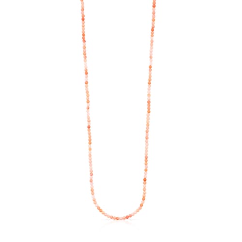 Rose 18K gold vermeil Camille Necklace with Quartzite