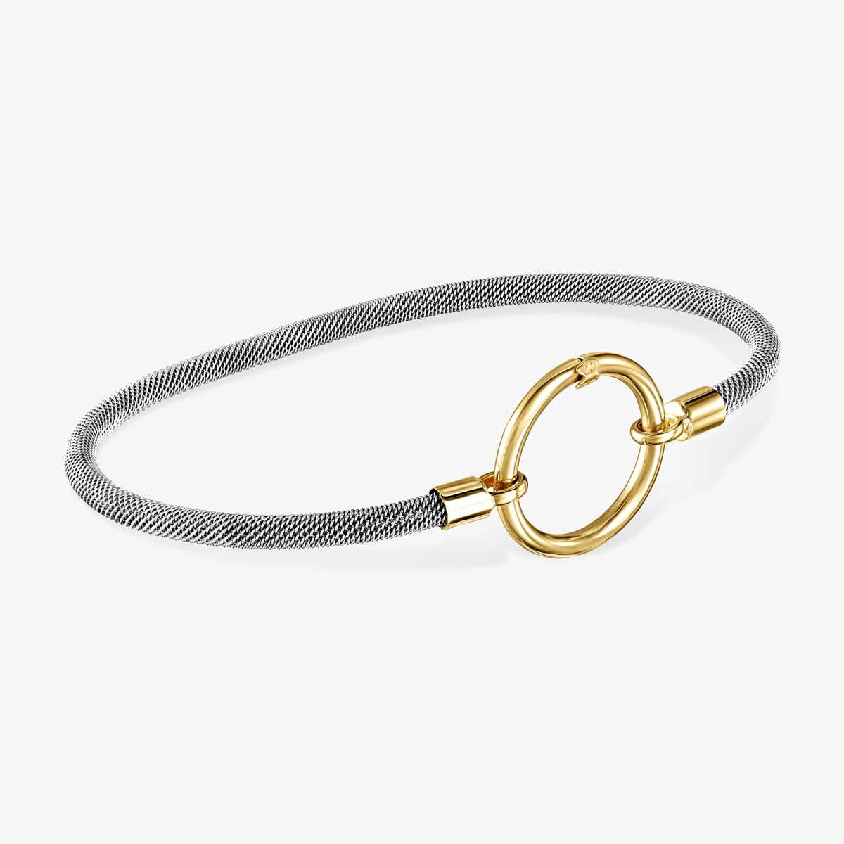 Tous - Pulsera De Oro Y Acero Hold - Dorado