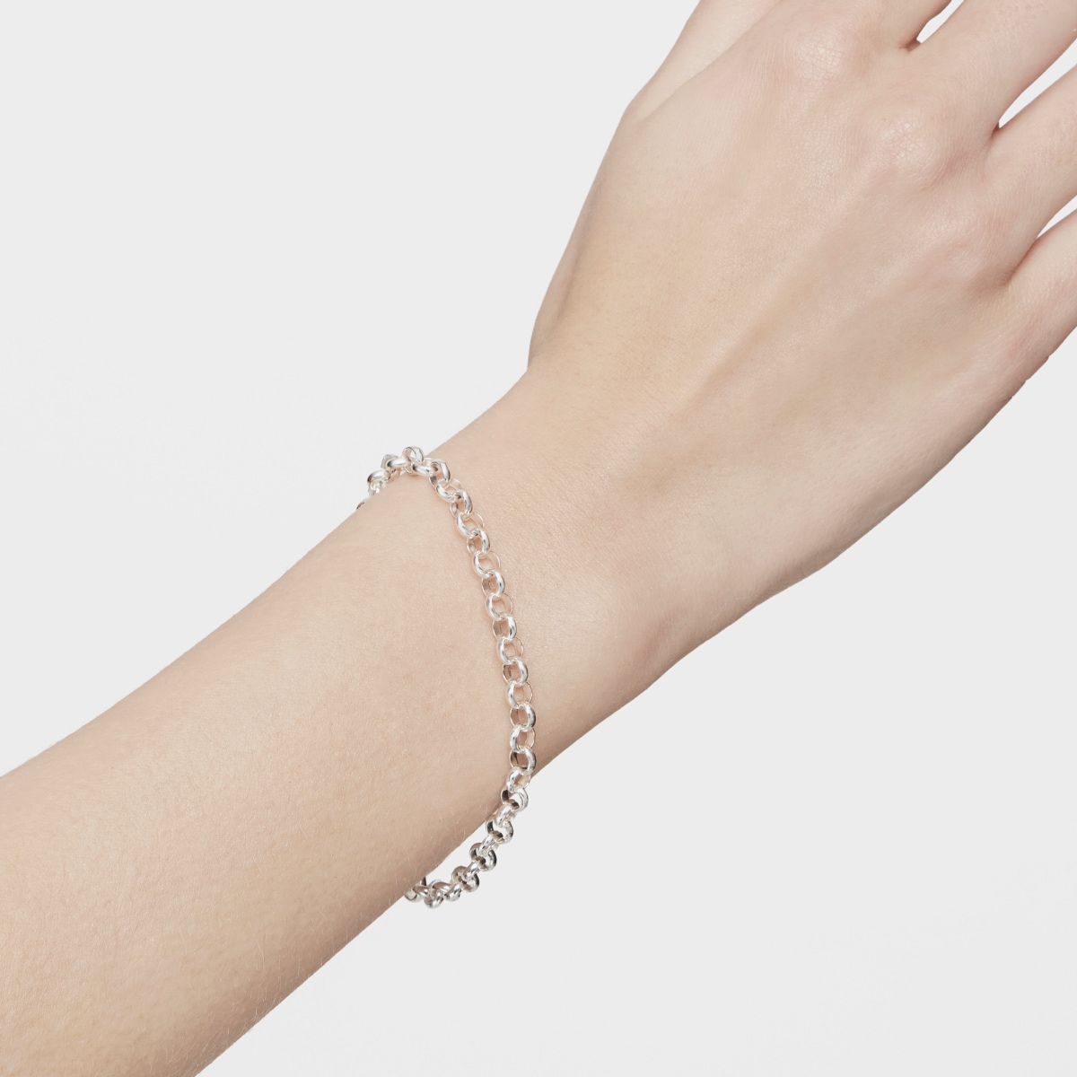 Silver TOUS Hold Bracelet 17cm