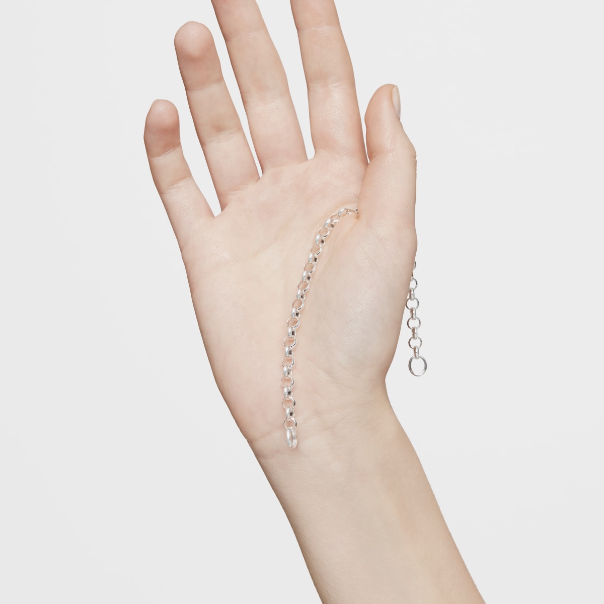 Silver TOUS Hold Bracelet 17cm