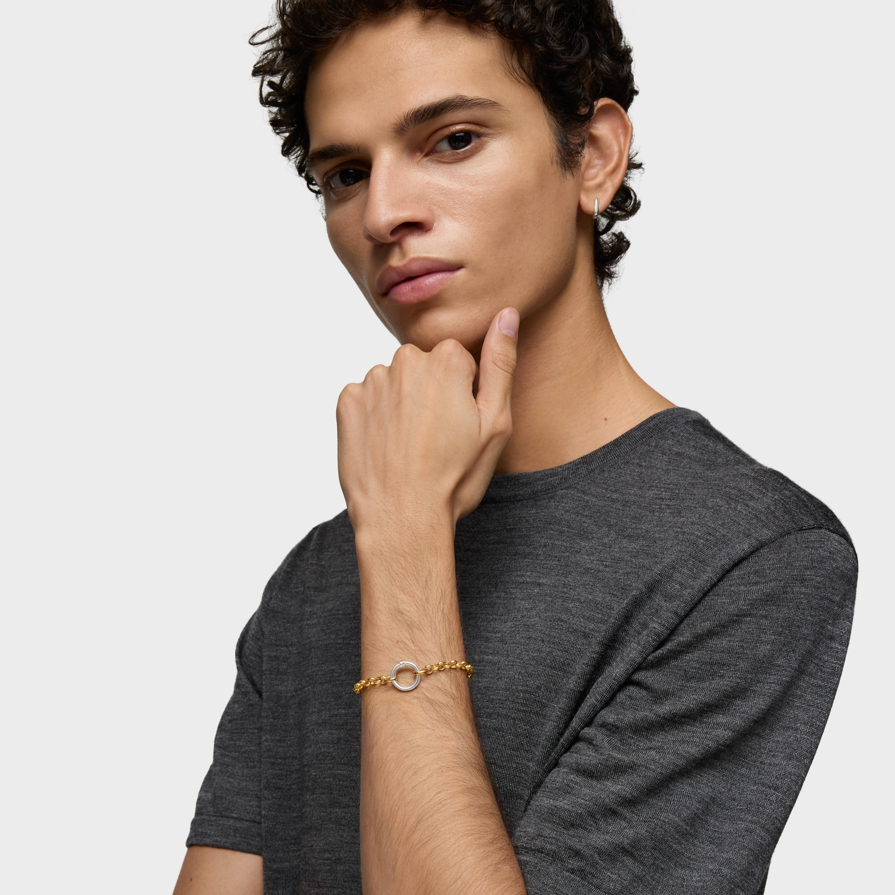 18K gold vermeil Hold Bracelet