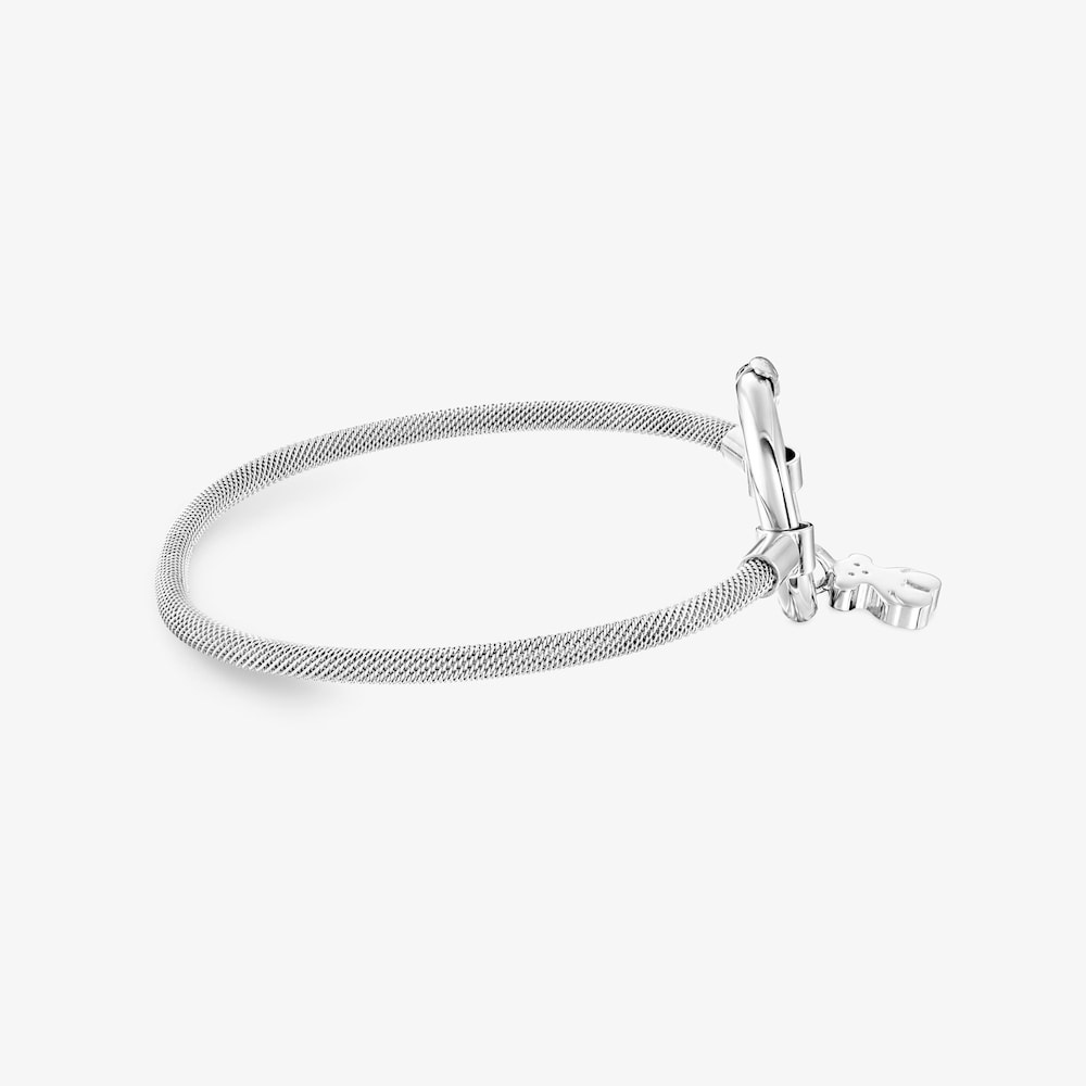 Pulsera de plata y acero Hold